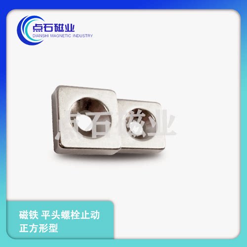 米思米磁铁正方型平头螺栓止动