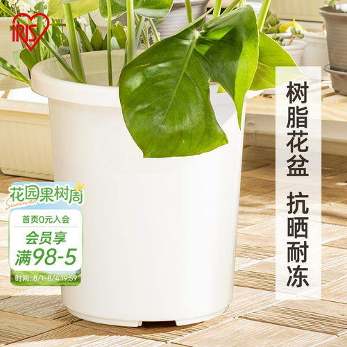 海蒂的花园旗舰店爱丽思TILT素雅简约树脂花盆月季绣球种植深型盆