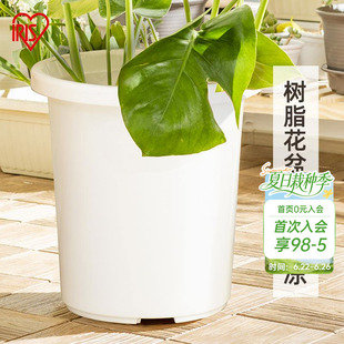 海蒂的花园旗舰店爱丽思TILT素雅简约树脂花盆月季绣球种植深型盆