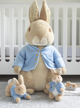 英国正版Peter Rabbit比得兔公仔毛绒玩具潮流玩具公仔送礼可水洗