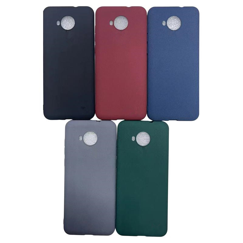 适用诺基亚X20手机壳Nokia x10磨砂防滑防汗硅胶软套纯色防指纹亲肤保护套