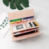 Бумажник, длинная сумка через плечо, небольшой дизайнерский складной картхолдер, маленькая сумка клатч, популярно в интернете