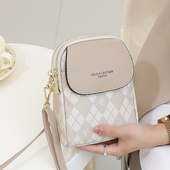 包包女斜挎包2025新款 高颜值手机包迷你小包女百搭款 精致斜挎小包