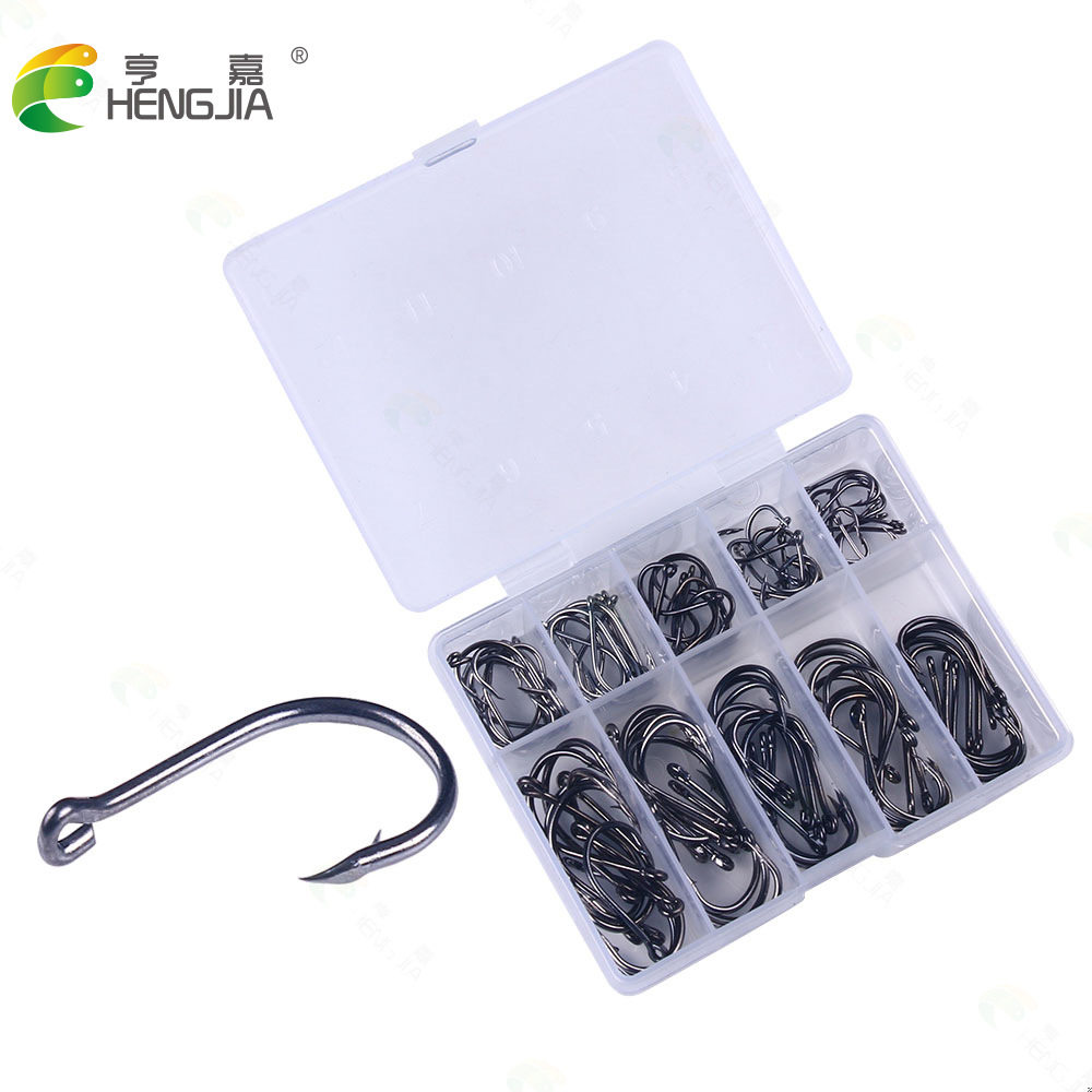 鱼钩伊势尼盒装黑色管付