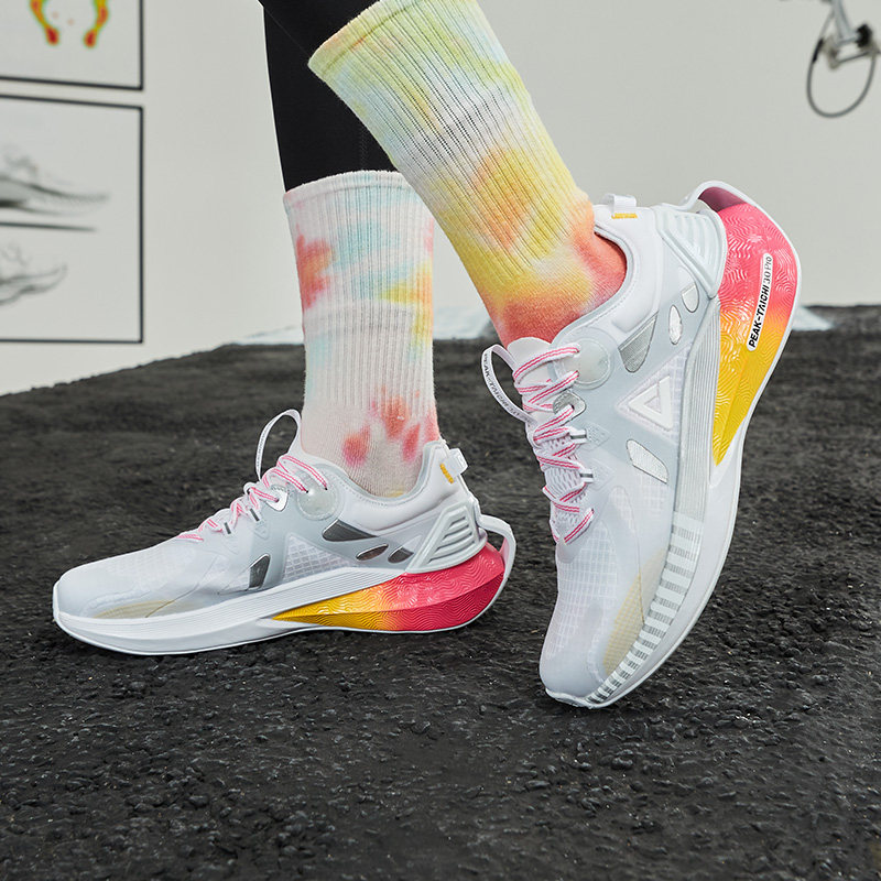 匹克态极3.0pro运动鞋女2021年新款透气减震软底跑步鞋e11728h