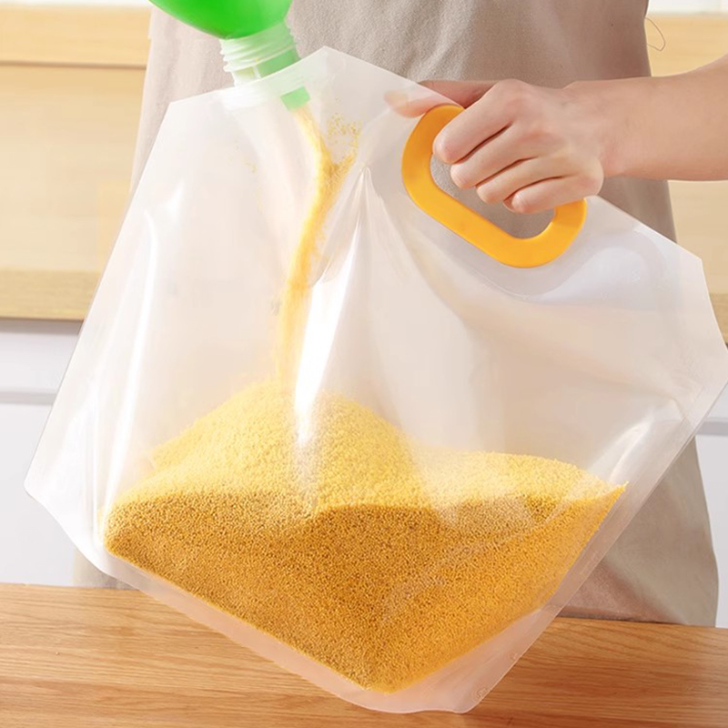 五谷杂粮收纳密封袋食品级袋子厨房谷物冰箱保鲜盒专用自封分装袋