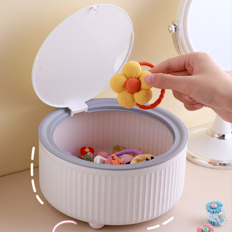 女童儿童发饰收纳盒宝宝手饰品首饰头花头饰头绳发圈大容量