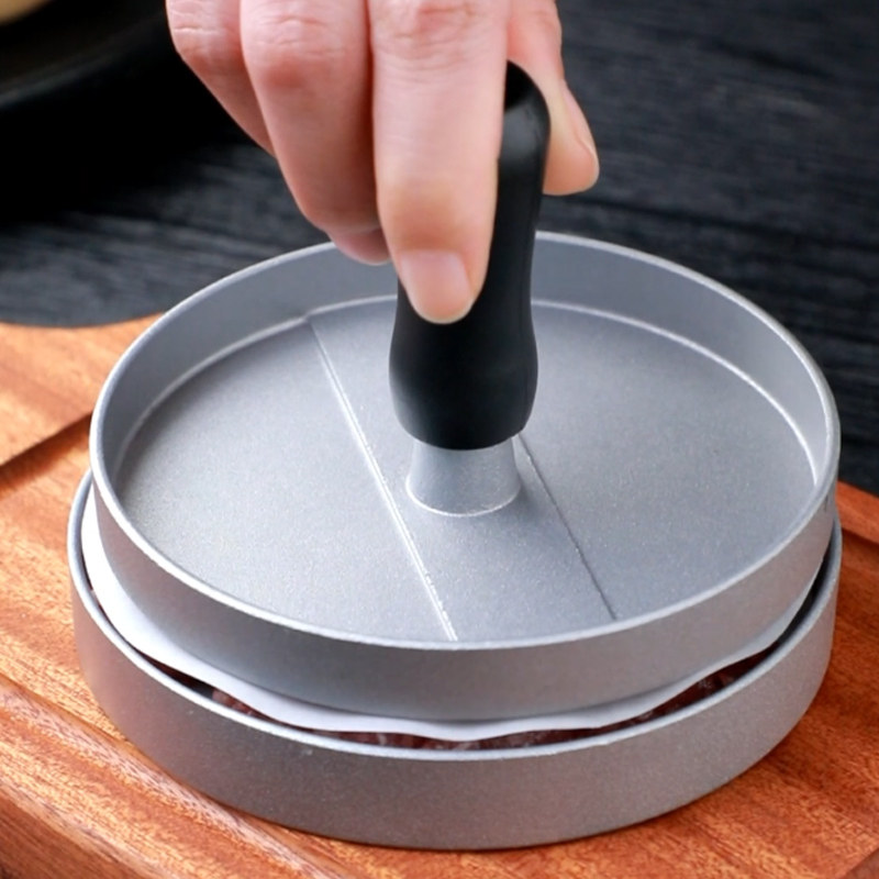 牛肉饼模具汉堡压肉饼器做鲜虾饼圆牛排模具不锈钢煎蛋自制工具