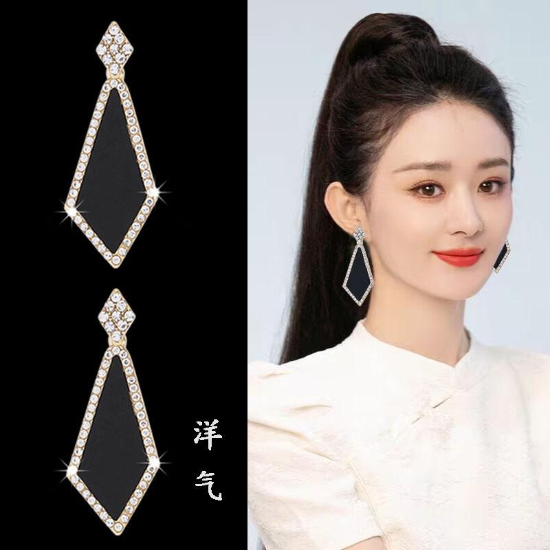2026年新款修脸型长款耳环耳饰女