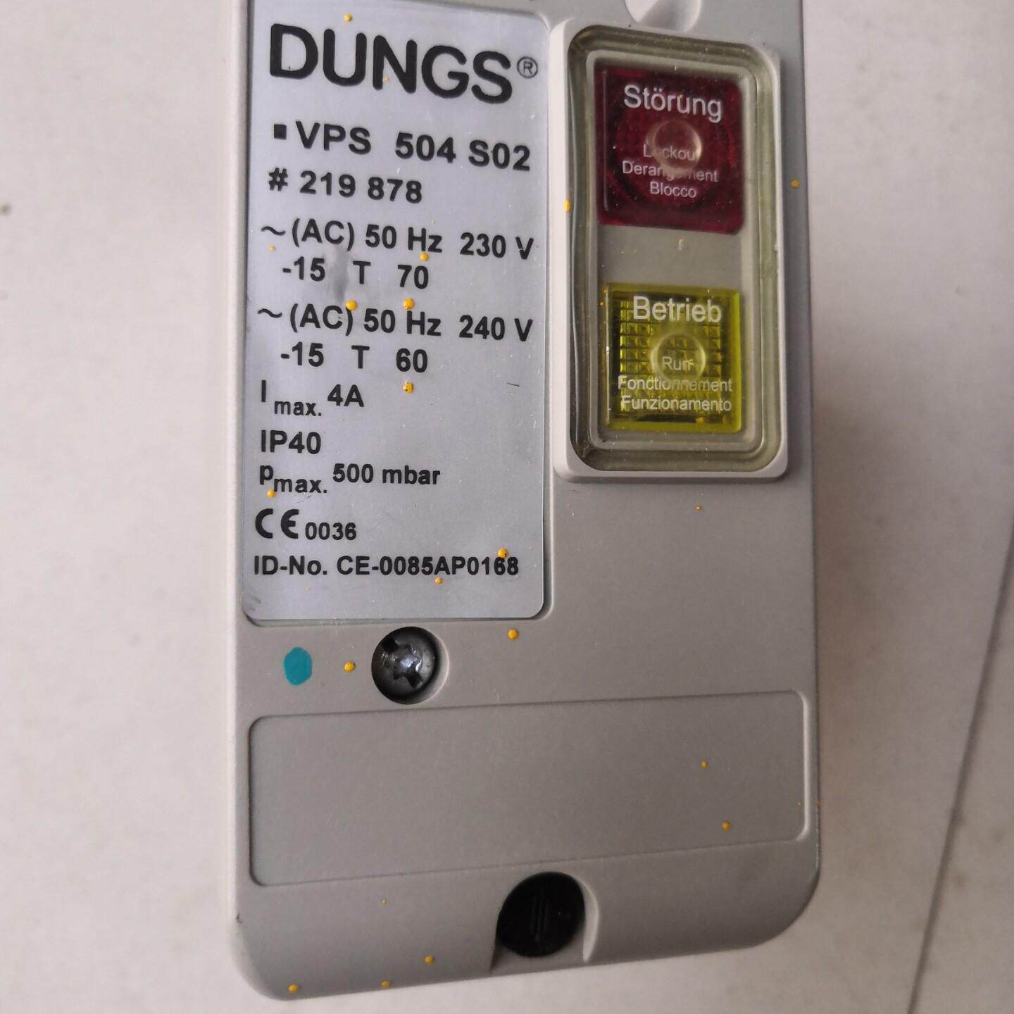 议价VPS 504 S02 冬斯DUNGS工业燃气检漏仪维修
