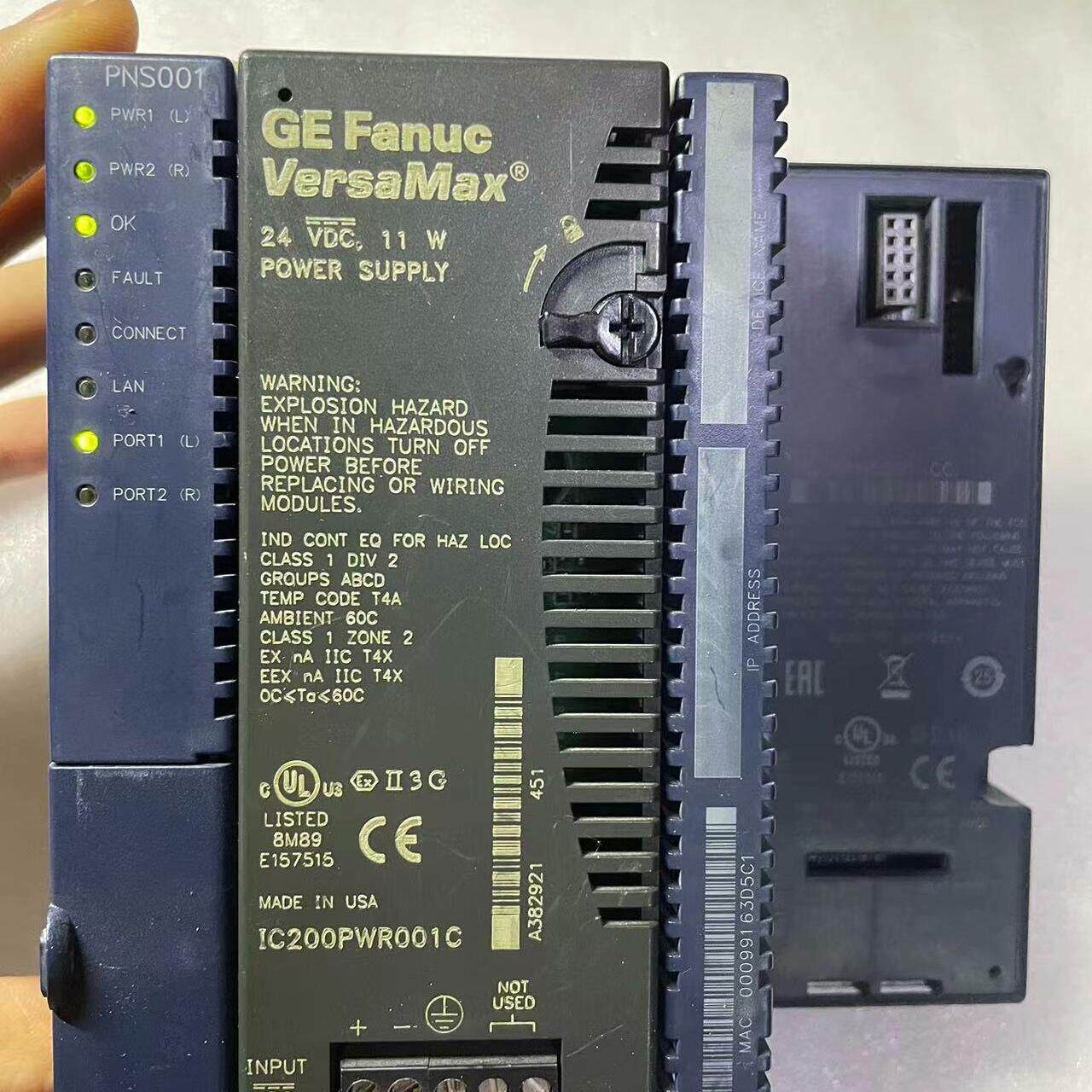 议价IC200PNS001 GE PLC电源模块 工业工控控制模块维修