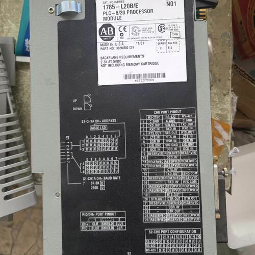 议价1785-L20B/E AB PLC处理器模块 工控控制模块维修