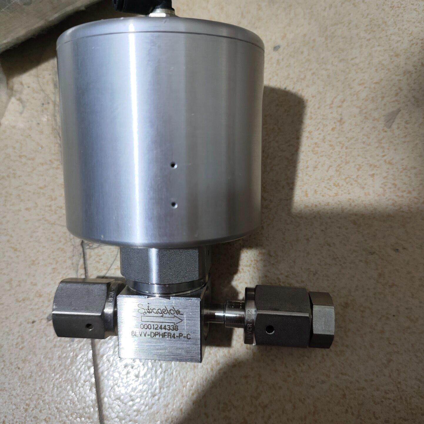 议价6LVV-DPHFR4-P-C 世伟洛克气动隔膜阀 工业流体控制阀维修