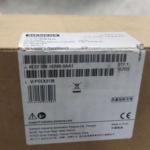 议价6ES7288-1SR60-0AA1 PLC CPU模块 工业自动化控制配件维修