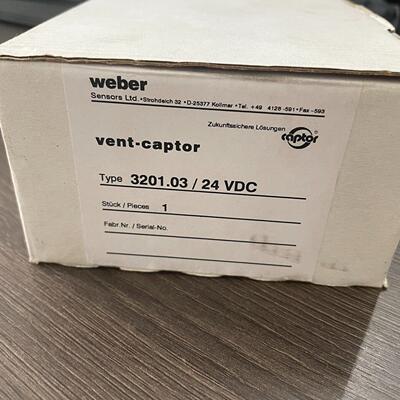 议价3201.03/24 VDC vent-captor Weber工业自动化传感器维修