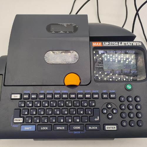 议价LM-370A LETATWIN 线号机 MAX色带打号机维修