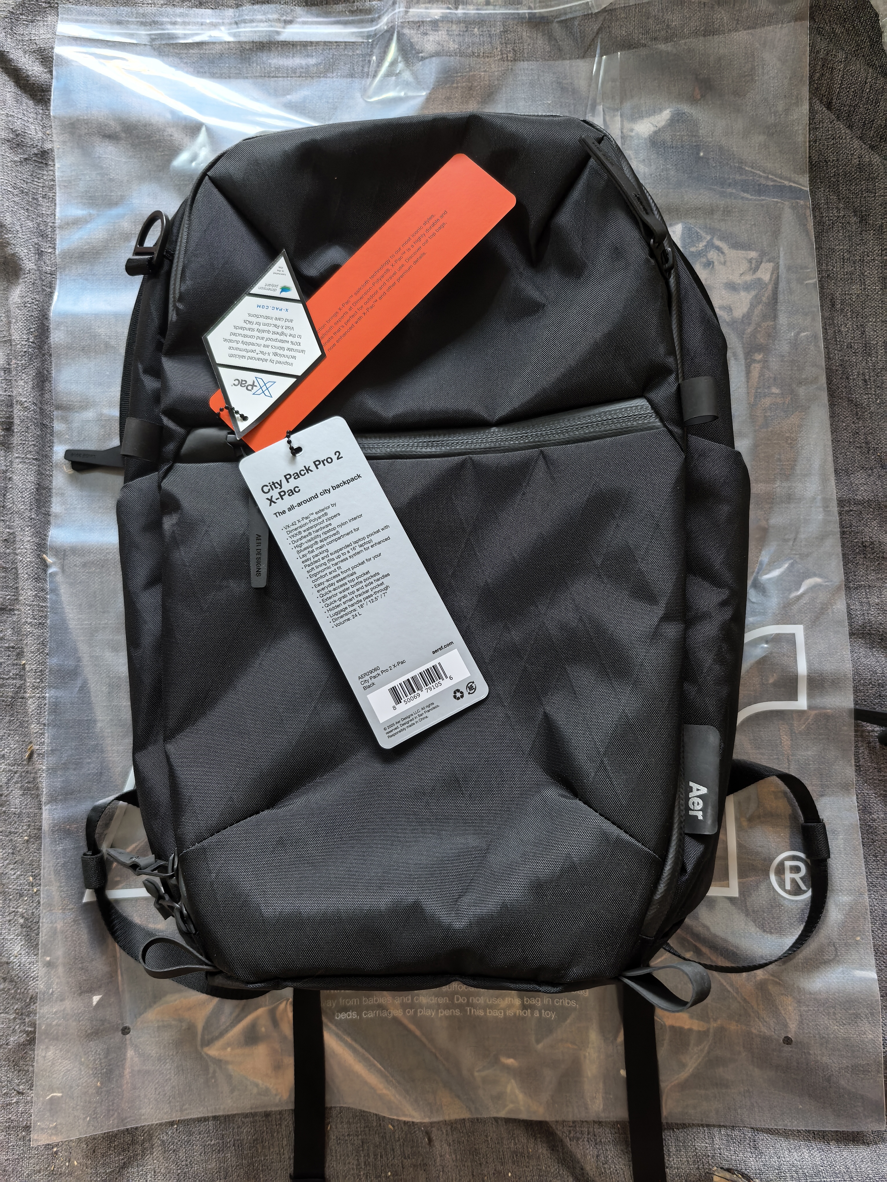 thumbnail for Original Genuine Aer City Pack Pro 2X-Pac Large-Capacity Waterproof Work and Commuting Backpack