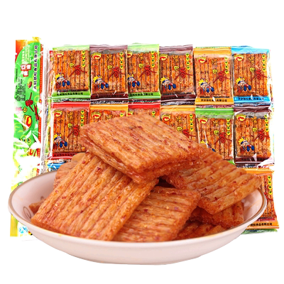 毛劲松辣条小包面制品麻辣小零食