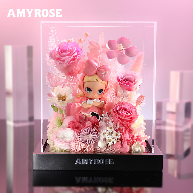 kubo秘密不止可爱永生花束礼盒214情人节新婚生日礼物送女友,鲜花速递/花卉仿真/绿植园艺,永生花,淘宝优惠券,粉丝福利购,淘宝优惠卷