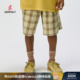 G6SU GRAMICCI小野人男女复古暗影格纹休闲短裤 P021 26新款