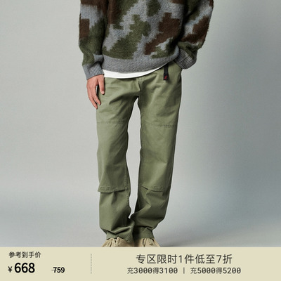 GRAMICCI小野人男款攀岩登山休闲裤工装宽松裤子长裤GMP4-FKR005
