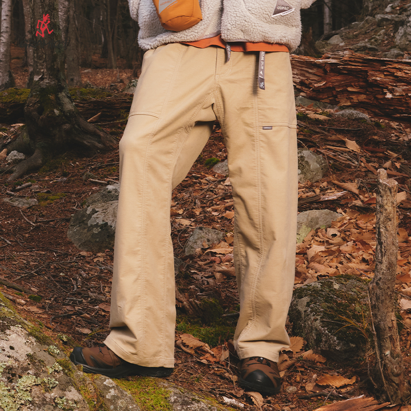 【and wander联名】GRAMICCI小野人24秋男士休闲裤F3011户外长裤