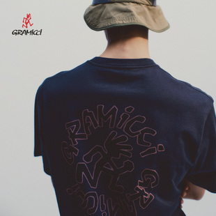 【26春】GRAMICCI小野人男女同款舒适宽松休闲短袖T恤G6SU-T097