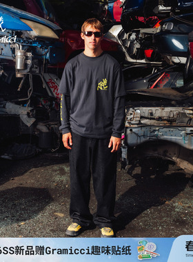 【26新款】GRAMICCI小野人男款图案印花休闲短袖T恤G6SU-T107