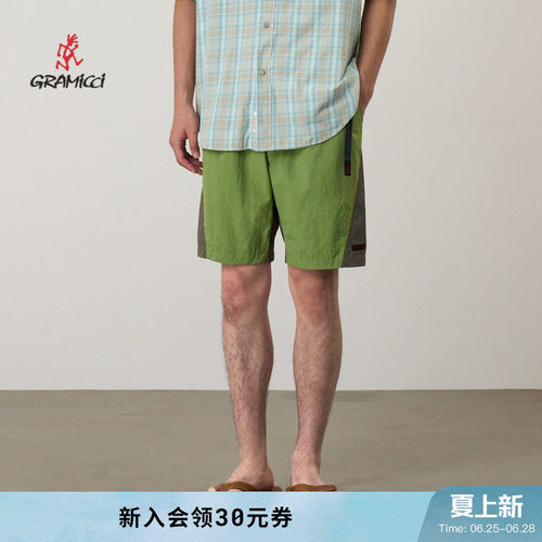 【26新款】GRAMICCI小野人防泼水防晒可收纳夏季短裤男G6SM-P033