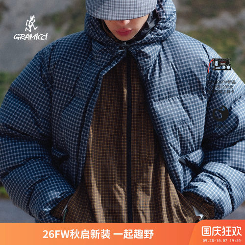 Gramicci650FP羽绒服防泼水外套