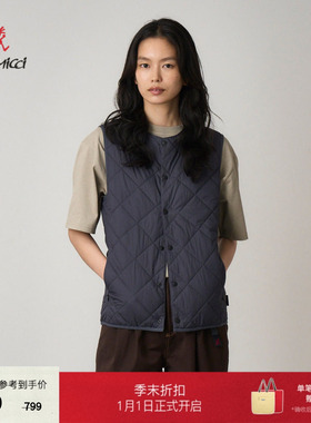 【季末折扣】GRAMICCI小野人男女同款中棉马甲外套上衣G5FU-J032