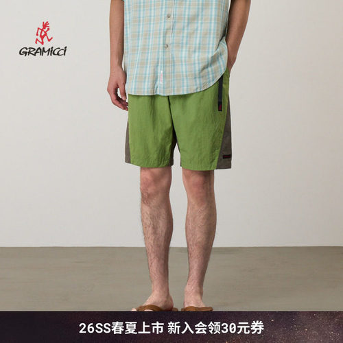 GRAMICCI小野人防泼水防晒可收纳短裤子男G6SM-P033