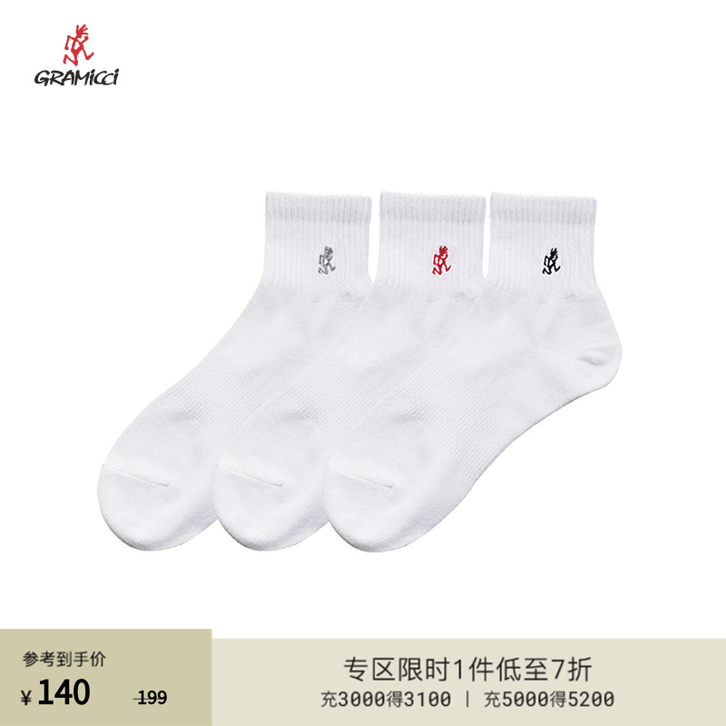 GRAMICCI小野人短袜棉袜