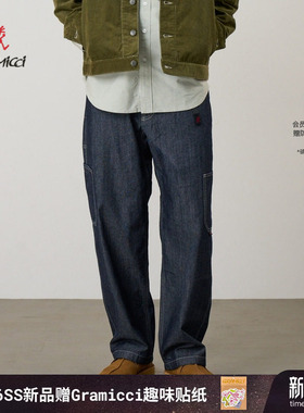 【26新款】GRAMICCI小野人春夏男款宽松休闲工装长裤子G6SM-P014