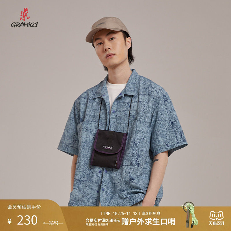 Gramicci小野人户外情侣手机包单肩迷你挎包G3SB-085