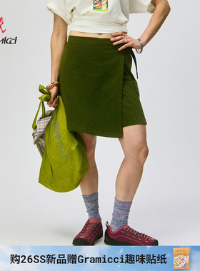 【26新款】GRAMICCI小野人中腰弹力攀岩裙裤休闲短裙女G5SW-P066