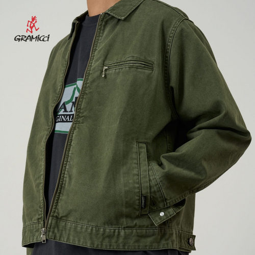 Gramicci小野人男春帆布夹克梭织上衣外套G6SM-J009