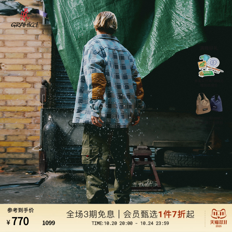 GRAMICCI泡泡袖衬衫112JK133X