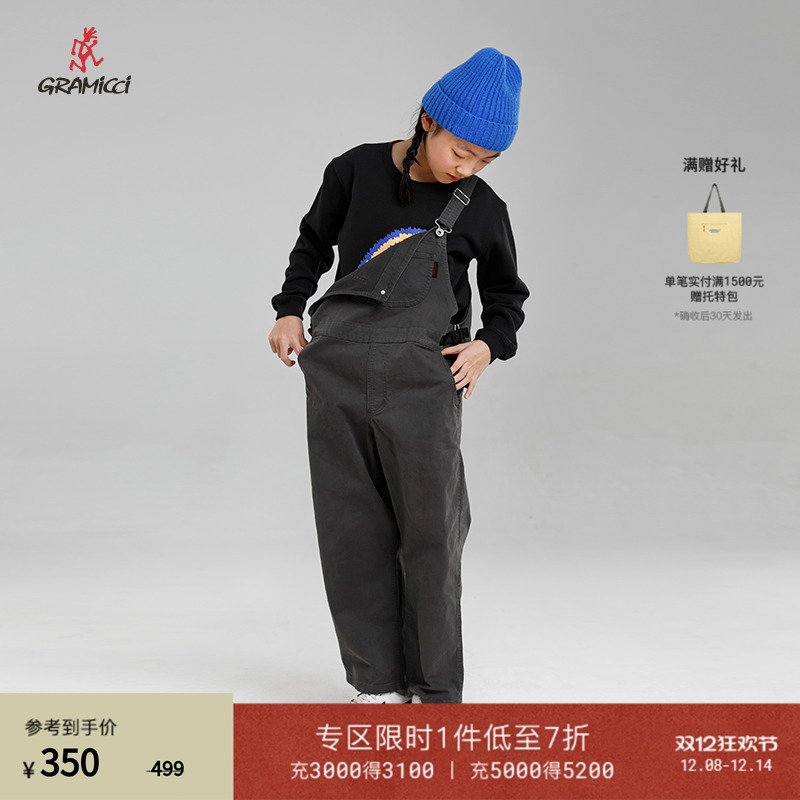 GRAMICCI背带长裤工装裤