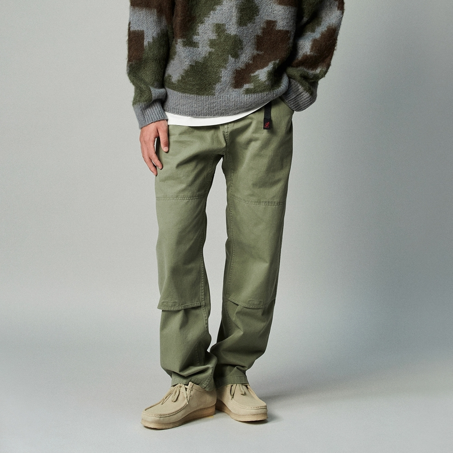 GRAMICCI小野人男款攀岩登山休闲裤工装宽松裤子长裤GMP4-FKR005