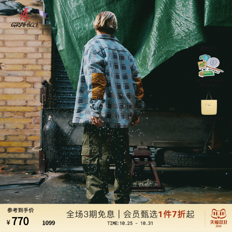 GRAMICCI泡泡袖衬衫112JK133X