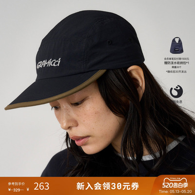 GRAMICCI小野人户外运动夏季男女款休闲舒适五片帽鸭舌帽G5FA-175