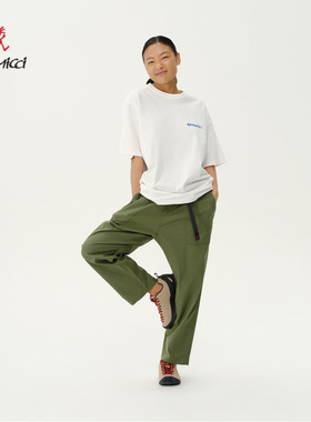 【26春】GRAMICCI小野人女款休闲宽松锥形九分长裤GUP-25SC01