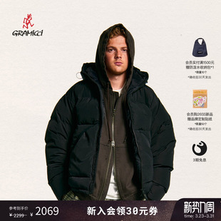 羽绒服G5FU GRAMICCI小野人连帽防泼水男女款 末折扣 J017 季