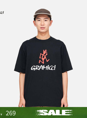 【季末折扣】GRAMICCI小野人LOGO圆领户外运动短袖T恤G4SU-T097