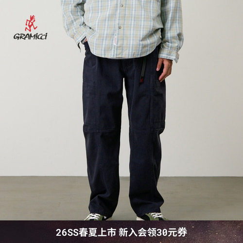GRAMICCI小野人户外男士可调节腰带宽松锥形休闲裤长裤G5SM-P086