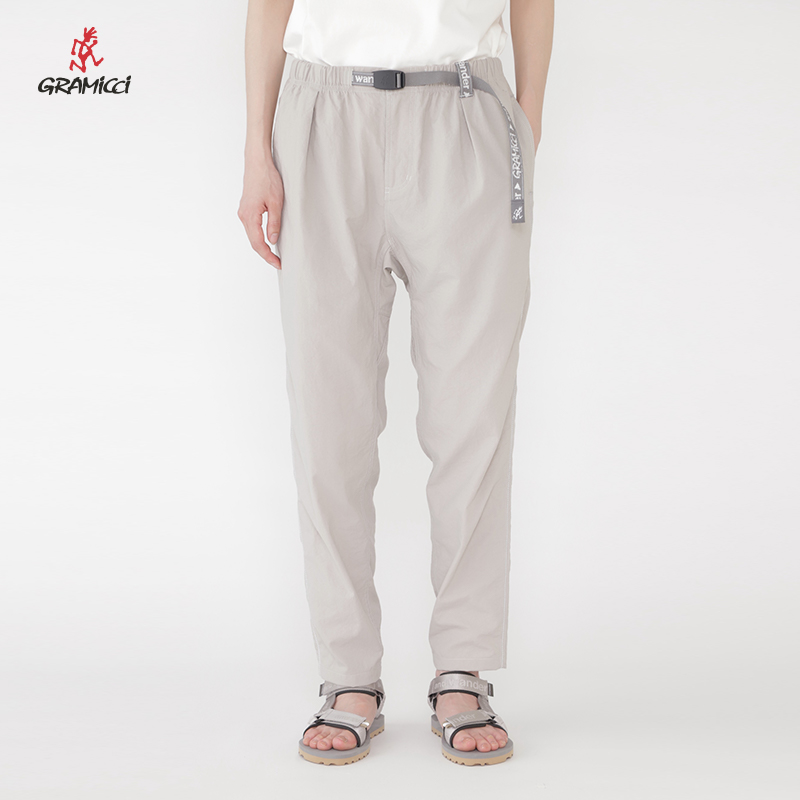 【and wander联名】GRAMICCI小野人25春新品尼龙攀岩长裤F3013-W