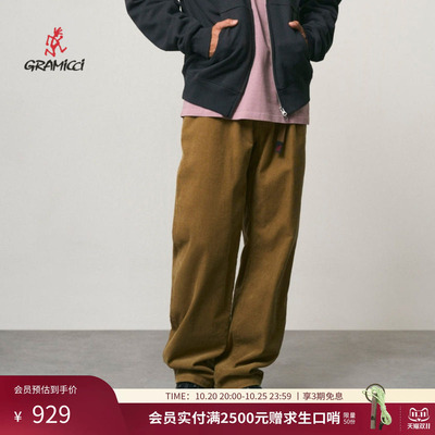 Gramicci小野人灯芯绒工装长裤男
