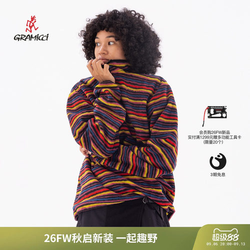 GRAMICCI小野人早秋针织上衣