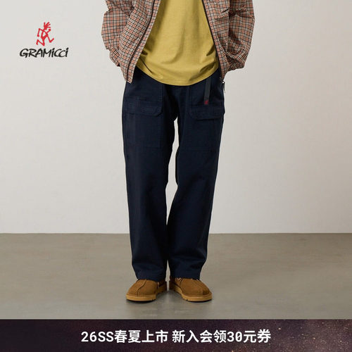 【26新款】GRAMICCI小野人男士户外攀岩休闲宽松长裤子G6SM-P084